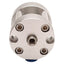 New Bimba FO-020.75 Flat-1 Compact Cylinder, ø9/16in Bore, 0.75in Stroke, #10-32