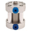 New Bimba FO-020.75 Flat-1 Compact Cylinder, ø9/16in Bore, 0.75in Stroke, #10-32