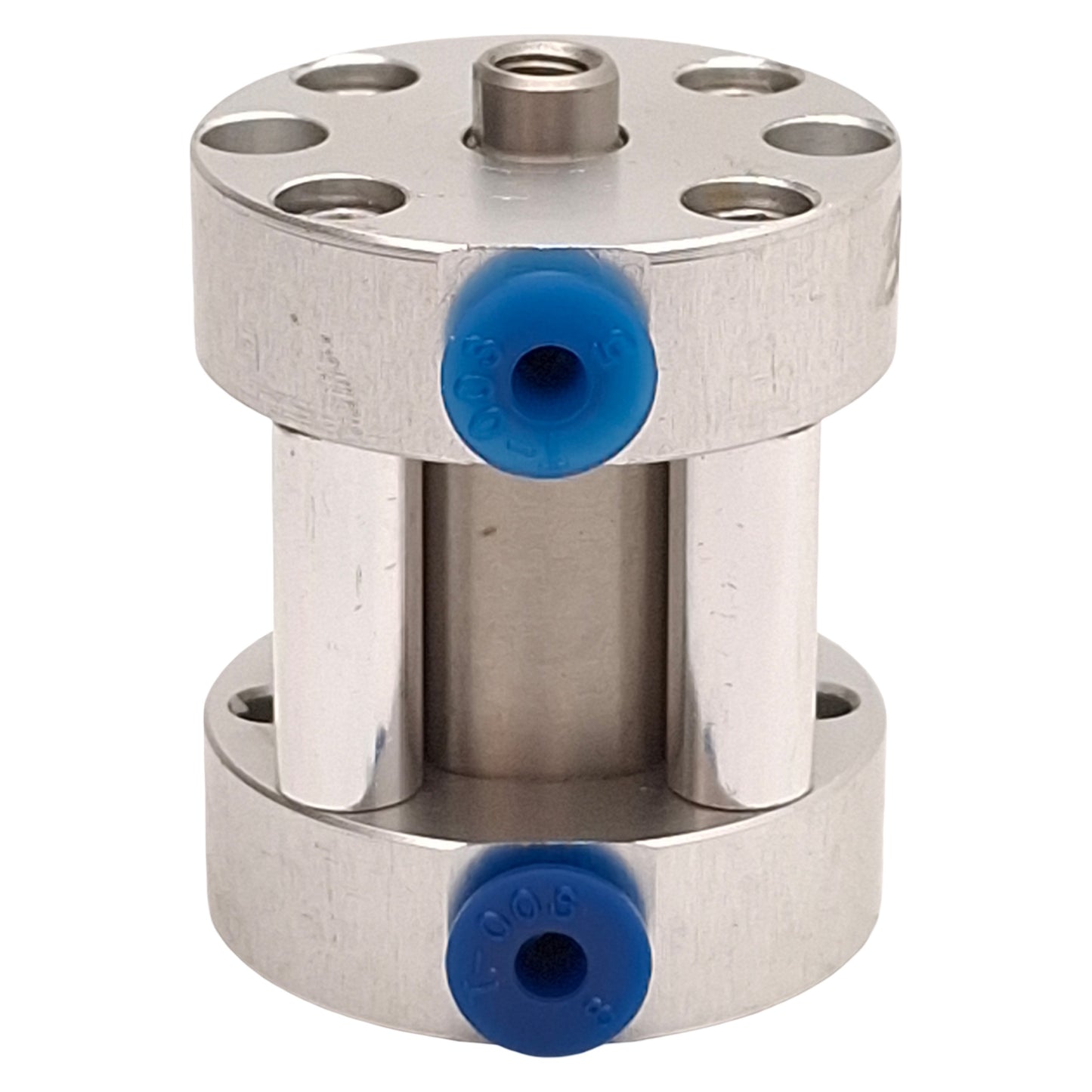 New Bimba FO-020.75 Flat-1 Compact Cylinder, ø9/16in Bore, 0.75in Stroke, #10-32