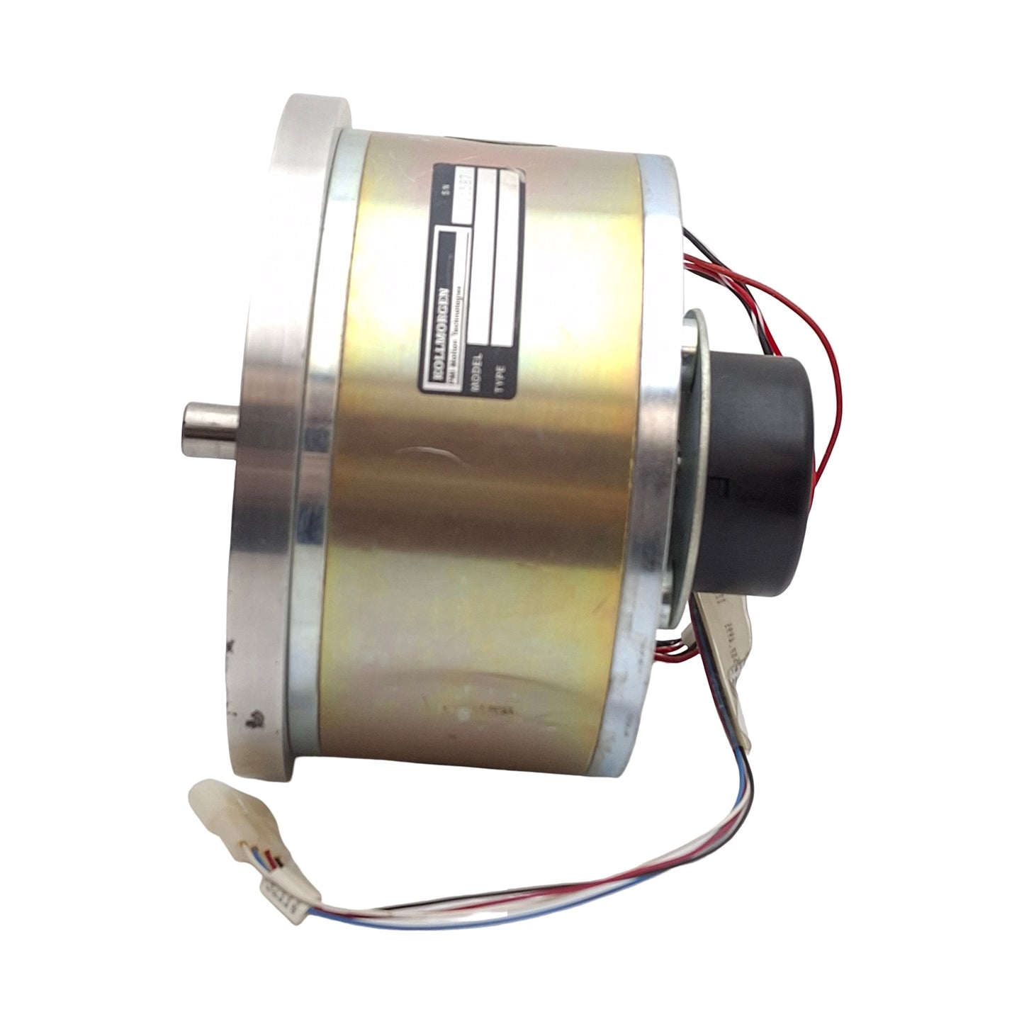 Used Kollmorgen 00-01223-999 ServoDisc DC Motor 0.5" Shaft Diameter, 3/4" Long