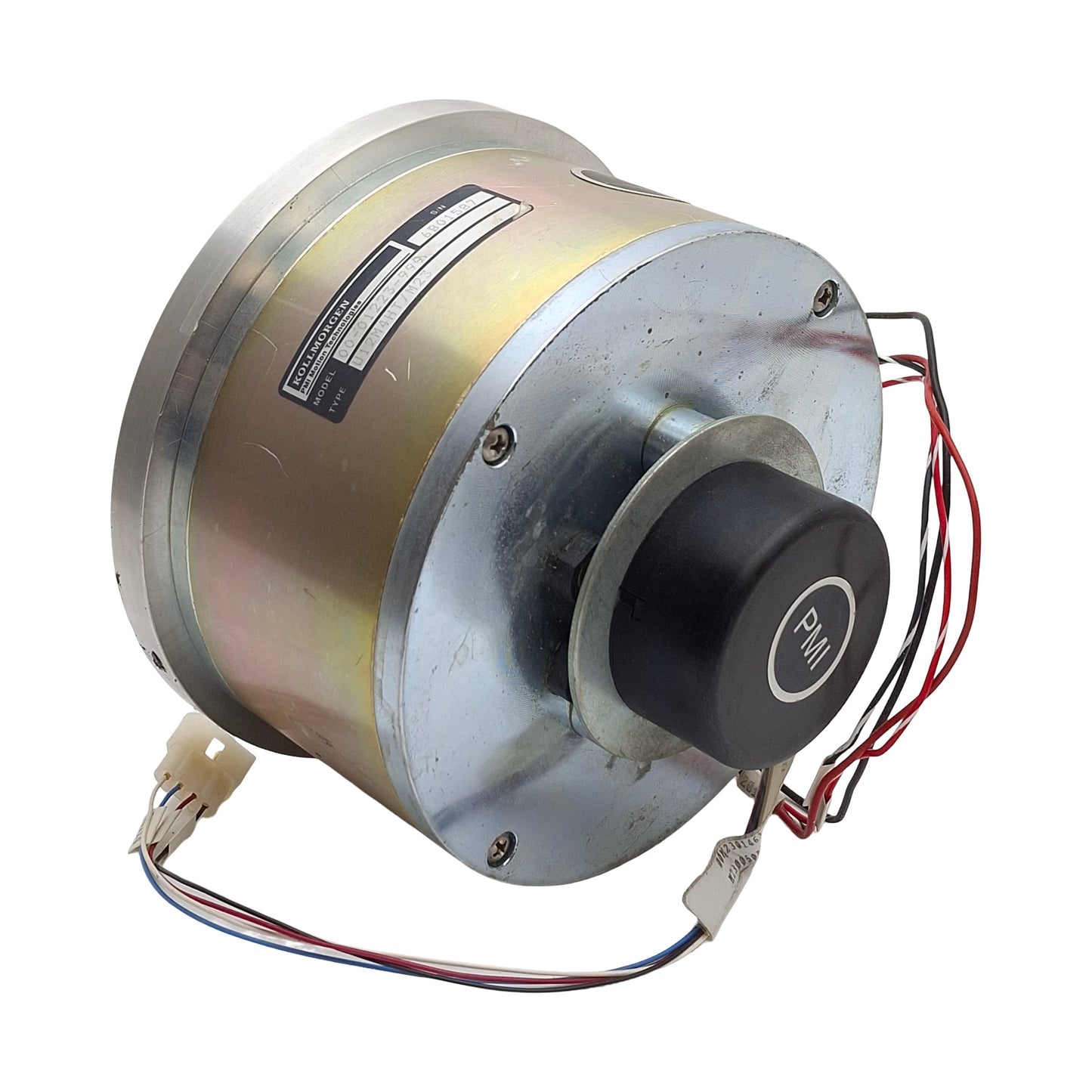 Used Kollmorgen 00-01223-999 ServoDisc DC Motor 0.5" Shaft Diameter, 3/4" Long