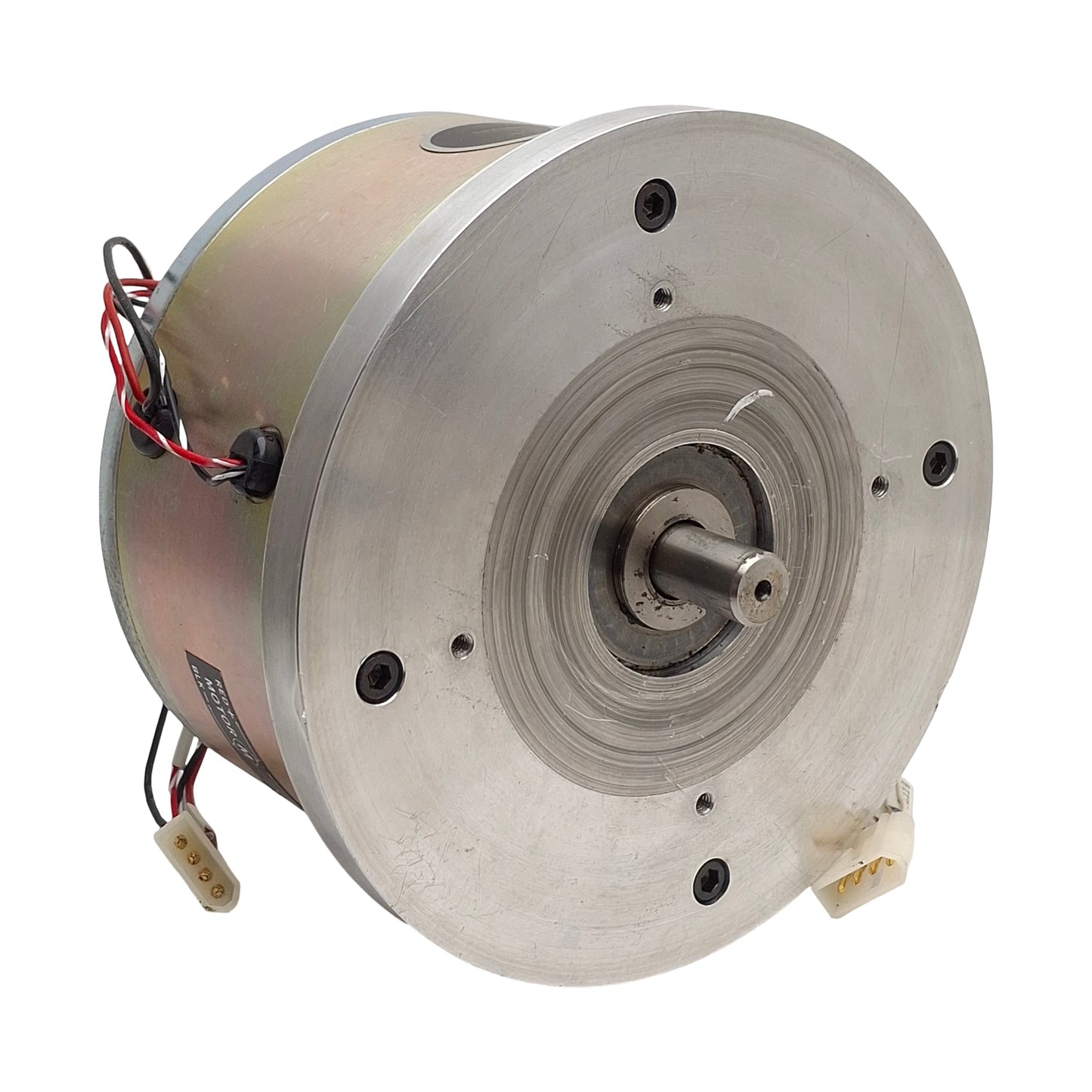 Used Kollmorgen 00-01223-999 ServoDisc DC Motor 0.5" Shaft Diameter, 3/4" Long