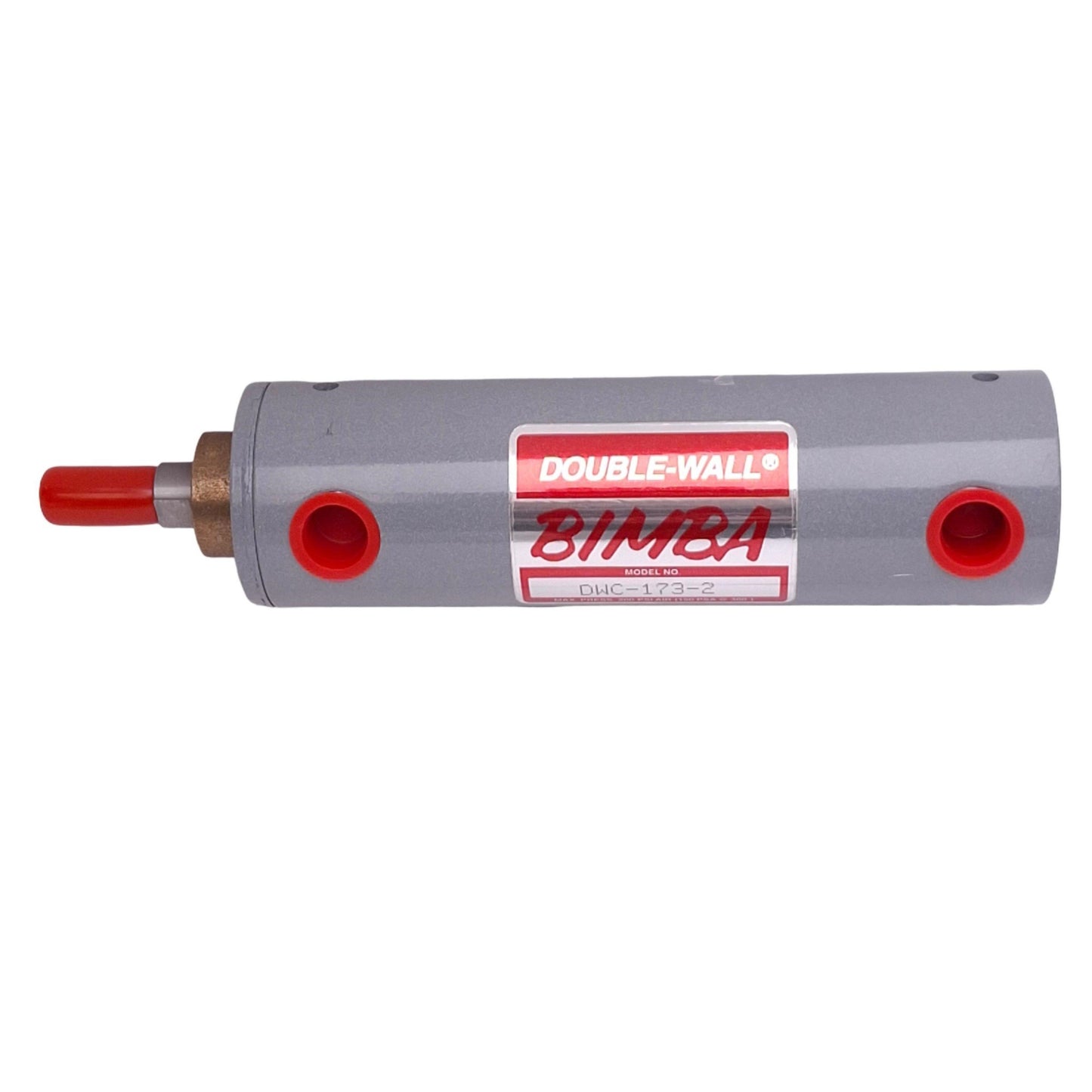 New Bimba DWC-173-2 Pneumatic Cylinder, 1-1/2in Bore, 3in Stroke, 3/8in NPT, 200psi