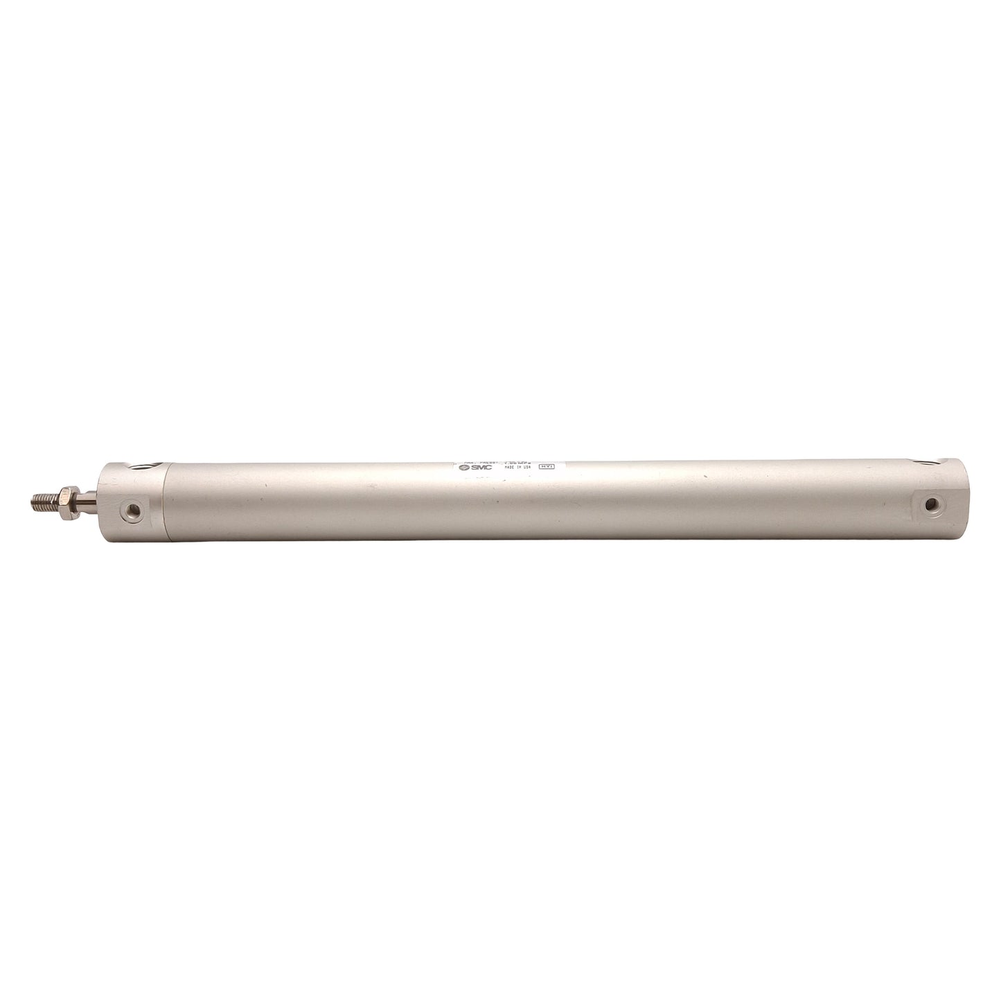 Used SMC NCDGBN20-0800 Pneumatic Cylinder, ø3/4in Bore, 8in Stroke, 145psi, 1/8in NPT