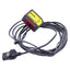 Used Panasonic SunX LS-H21F Digital Laser Sensor, Red LED, 30-500mm Range, 2m Cable