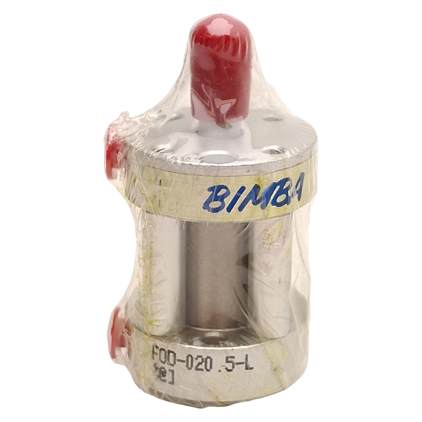 New Bimba FOD-020.5-L Flat-1 Compact Cylinder, ø9/16in Bore, 0.5in Stroke, #10-32
