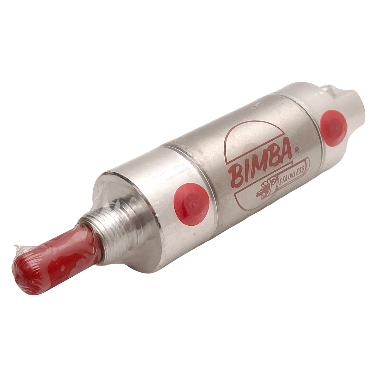 New Bimba 171-DPK Stainless Steel Cylinder ø1-1/2in Bore, 1in Stroke, 250psi, 1/8NPT