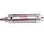 Used Bimba 313-DXP Pneumatic Cylinder, ø2in Bore, 3in Stroke, 1/4in NPT, 250psi Max