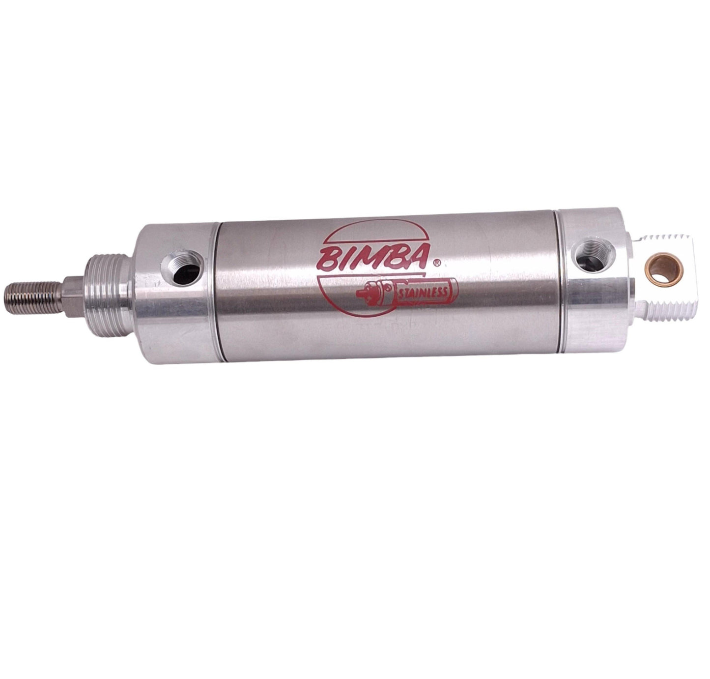 Used Bimba 313-DXP Pneumatic Cylinder, ø2in Bore, 3in Stroke, 1/4in NPT, 250psi Max