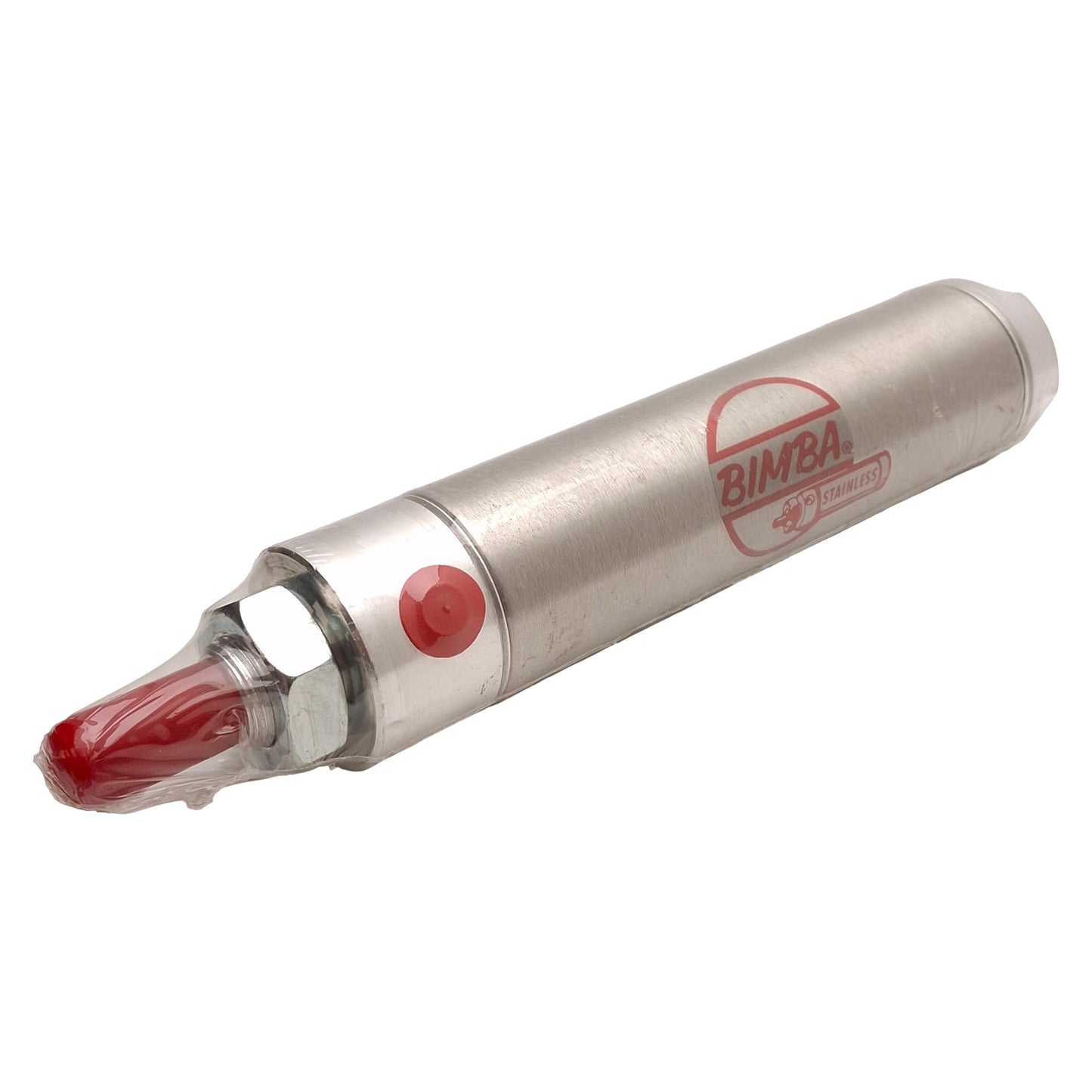 New Bimba 174-D Stainless Steel Cylinder, ø1-1/2in Bore, 4in Stroke, 250psi, 1/8 NPT