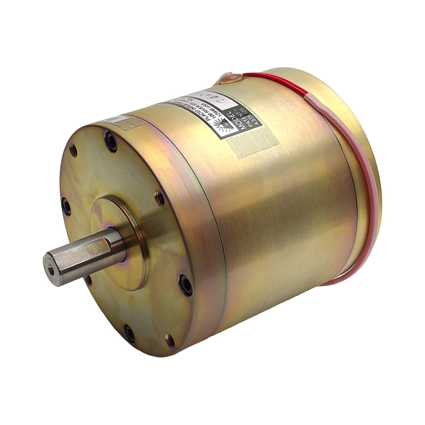 New – Open box Placid C35-24 Magnetic Particle Clutch, 24VDC, ø1/2in Shaft, 1-35lb-in, 1000RPM