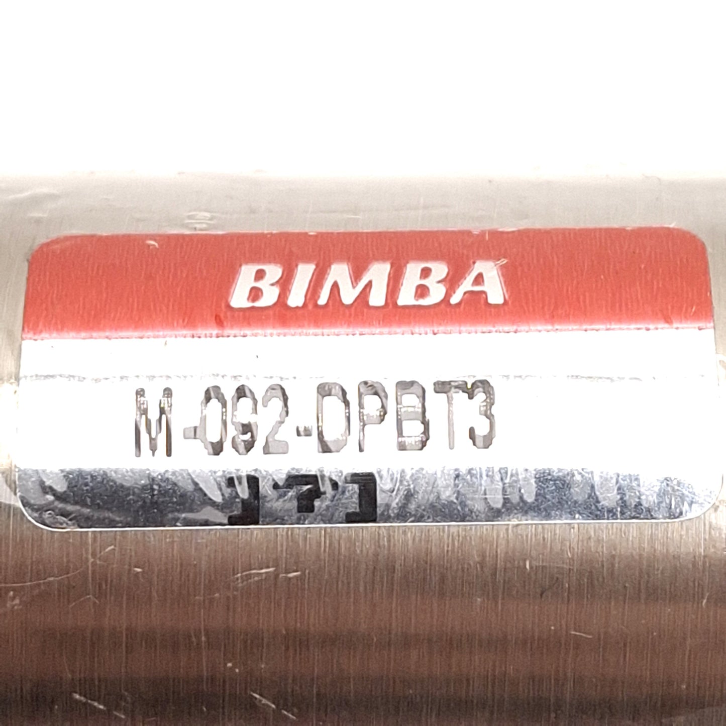 Used Bimba M-092-DPBT3 Stainless Steel Cylinder, ø1-1/16in Bore, 2in Stroke, 1/8 NPT