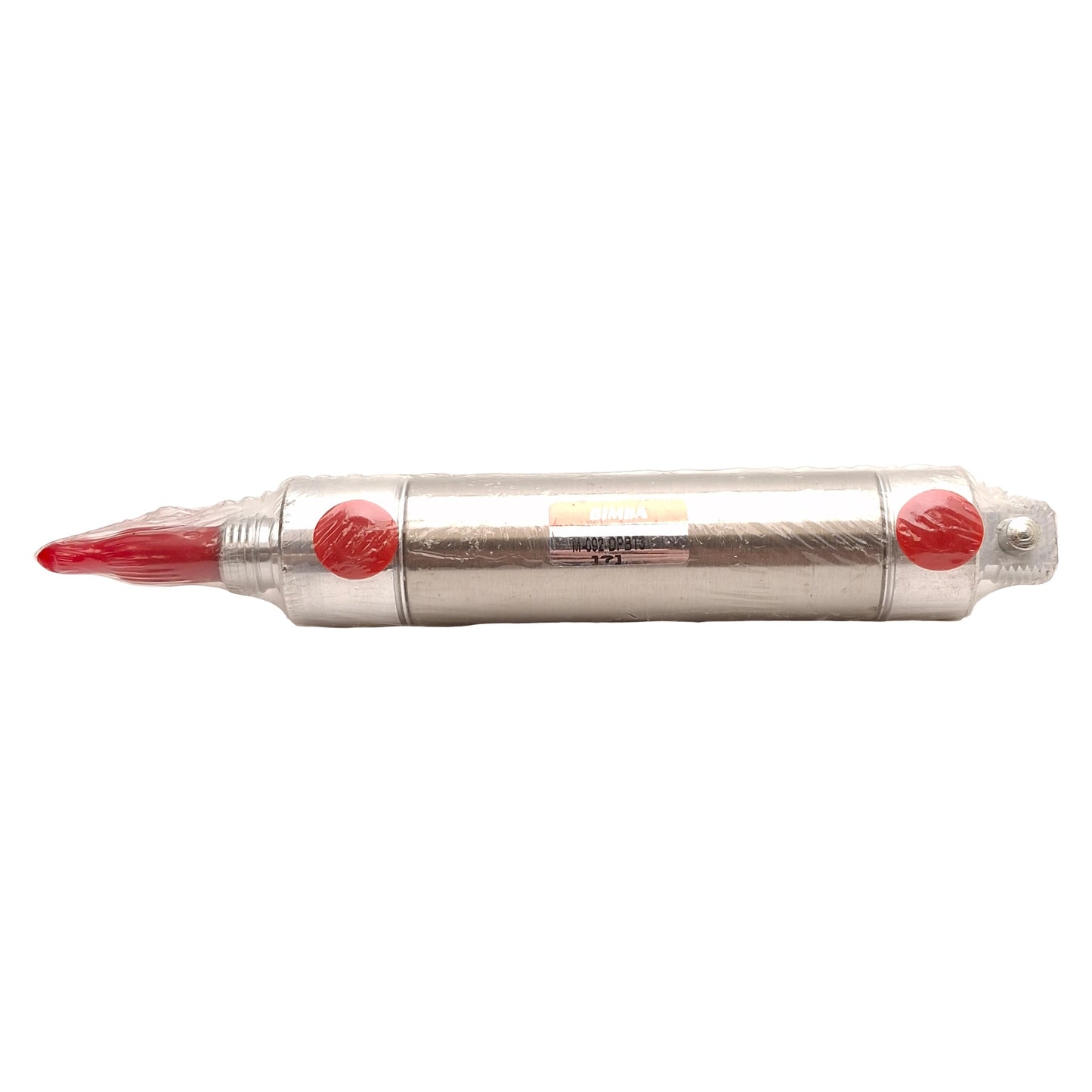 Used Bimba M-092-DPBT3 Stainless Steel Cylinder, ø1-1/16in Bore, 2in Stroke, 1/8 NPT