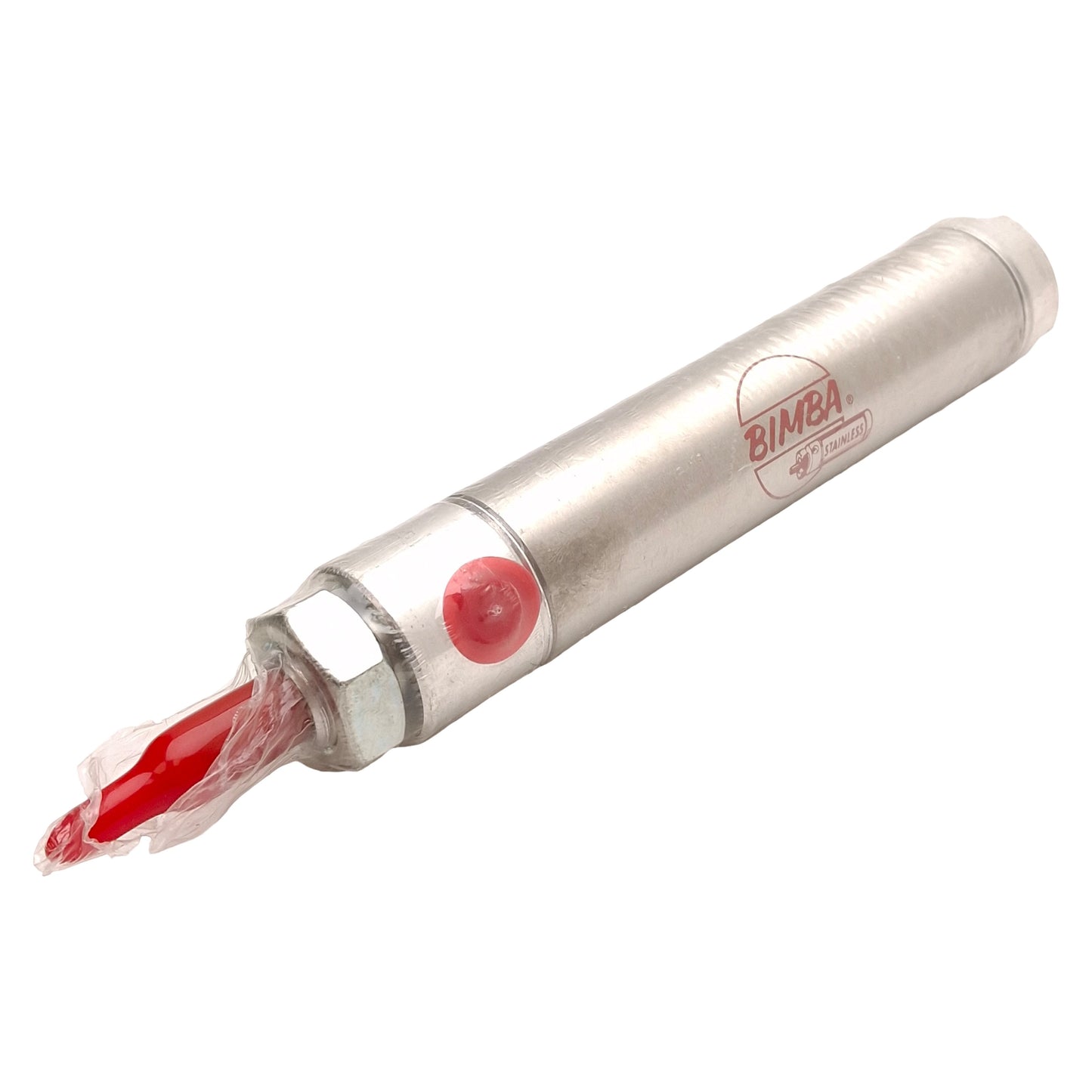 New Bimba 093-D Stainless Steel Cylinder, ø1-1/16in Bore, 3in Stroke, 250psi, 1/8NPT