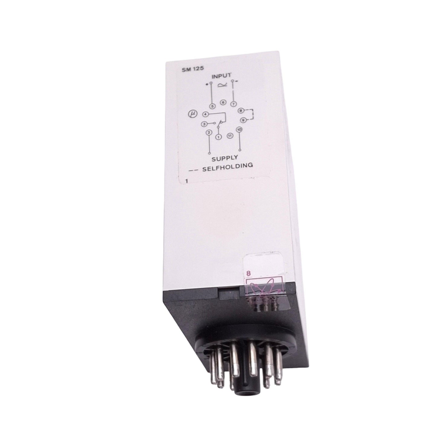 Used Electromatic SM 125 120 Voltage Level Relay, 0.4-500V, SPDT 10A Max, 120VAC In