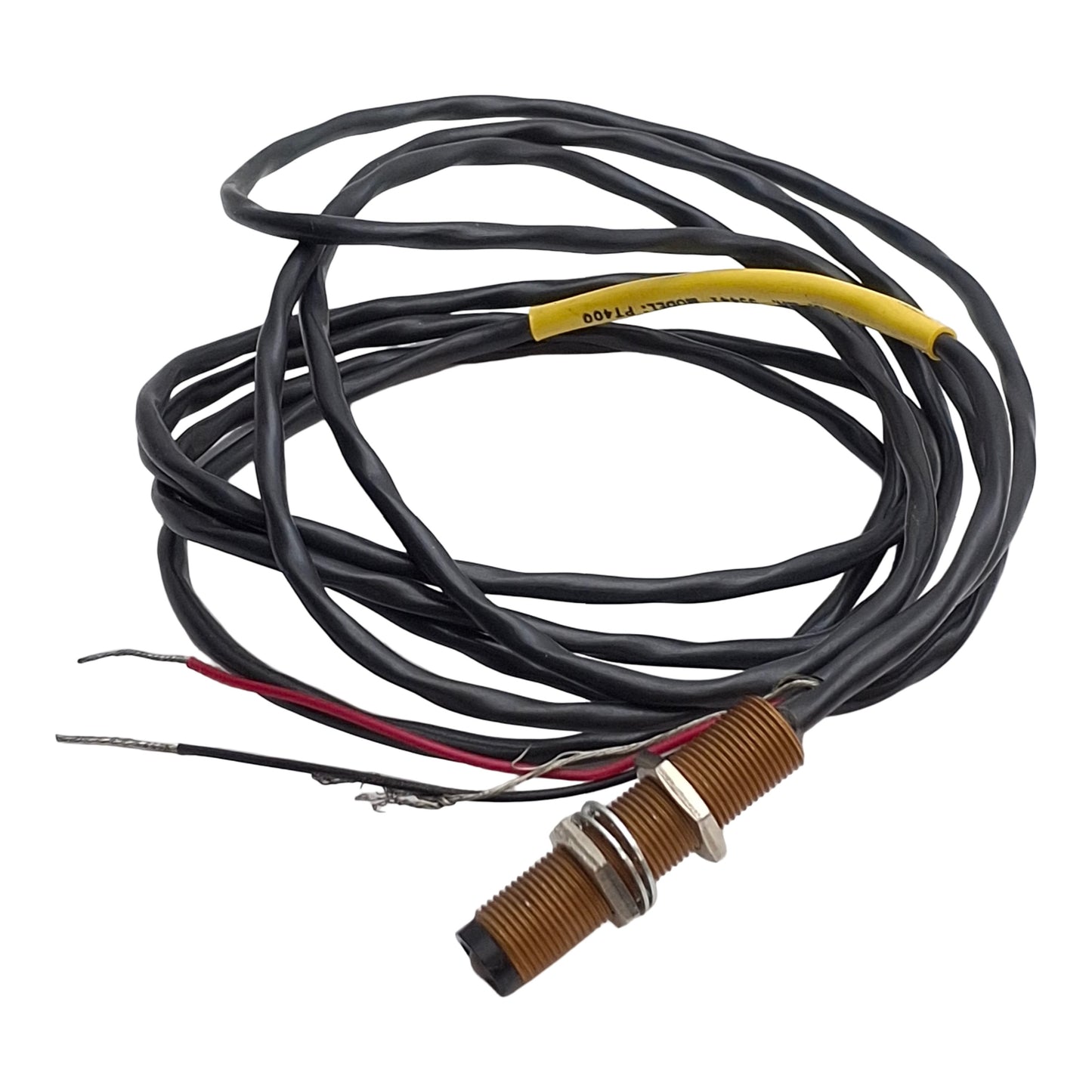 Used Banner Engineering PT400 Remote Sensor Receiver, 8ft SN, 3/8in-32 Barrel