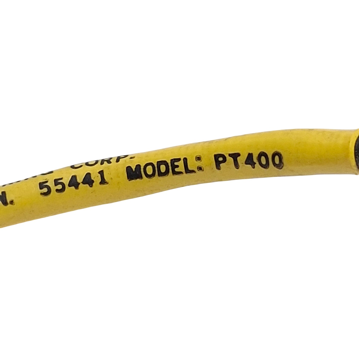 Used Banner Engineering PT400 Remote Sensor Receiver, 8ft SN, 3/8in-32 Barrel