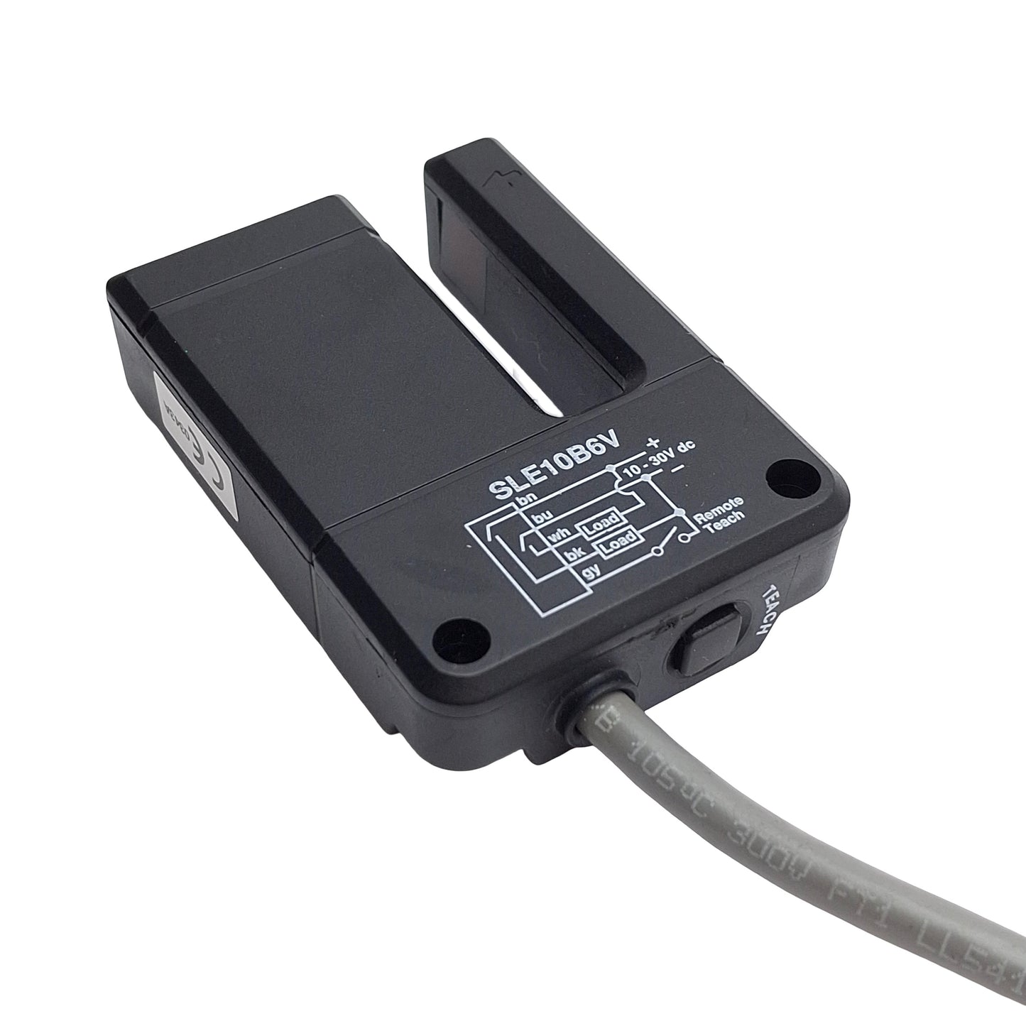 New – Open box Banner SLE10B6V Expert Series Slot Sensor, 10-30VDC, 10mm Slot, NPN/PNP Bipolar