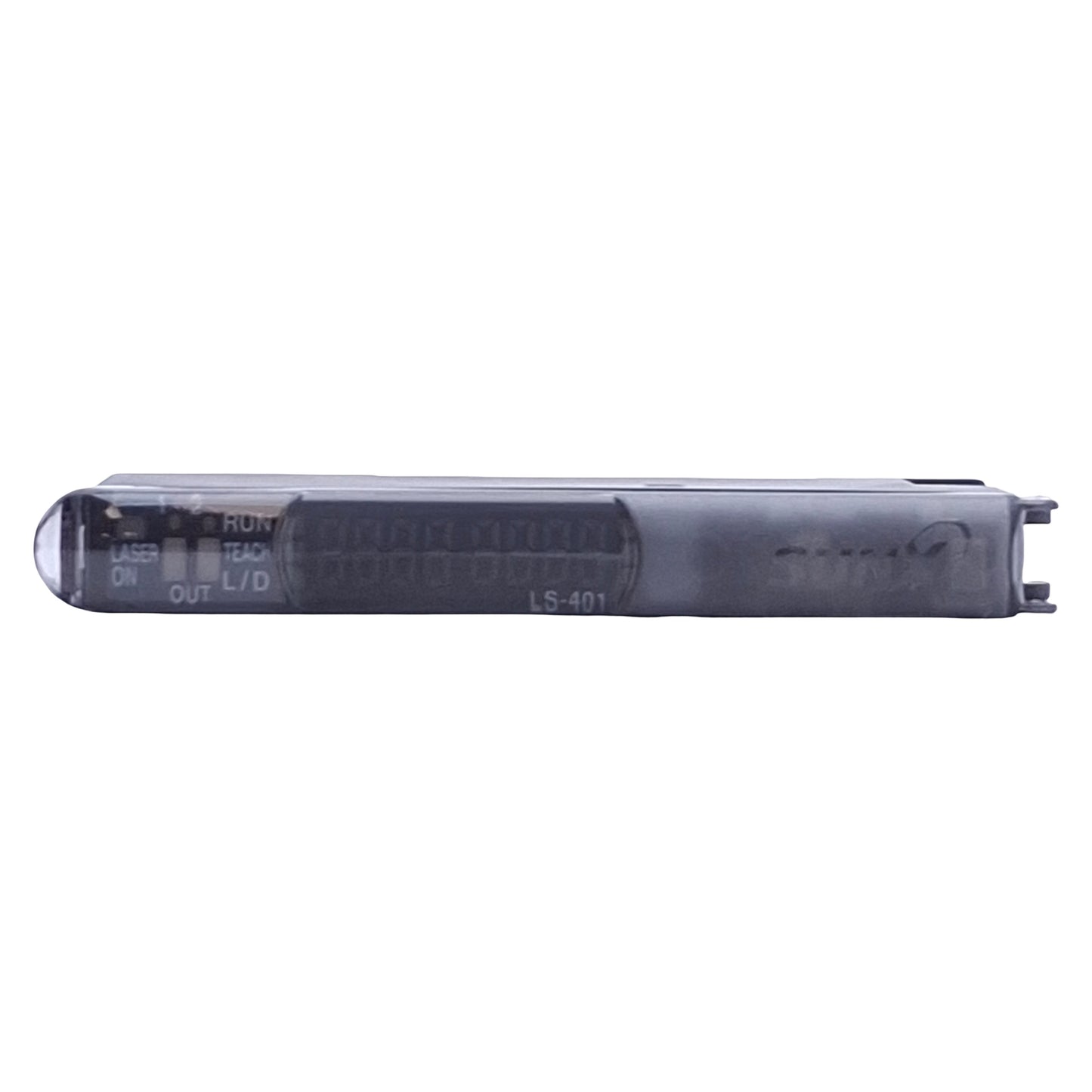 Used Panasonic SunX LS-401 Digital Laser Sensor NPN, 8-Digit, 12-24VDC, DIN Rail