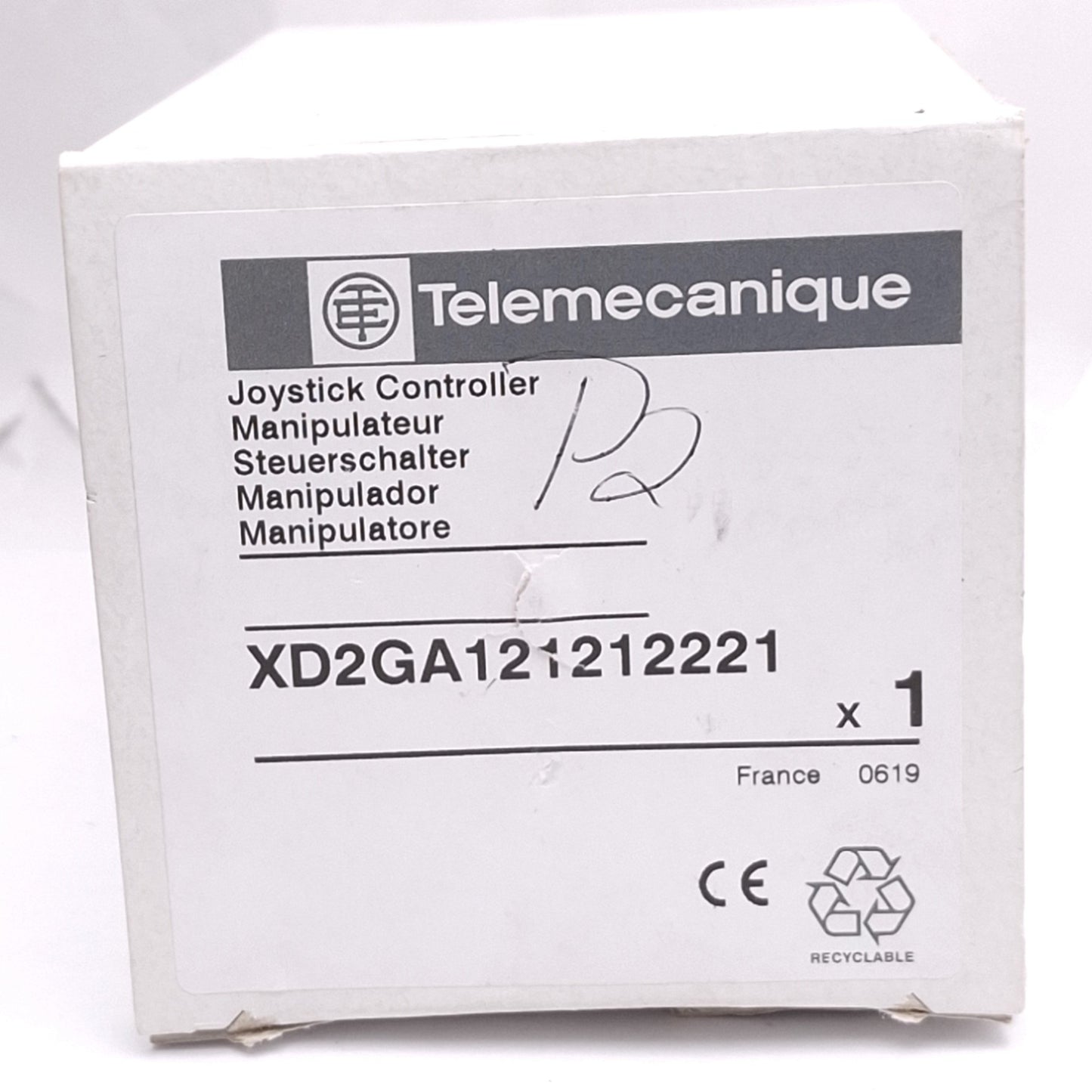 New Telemecanique XD2GA121212221 Joystick Controller, 3NO 1NC, 22mm, 600V 10A Max