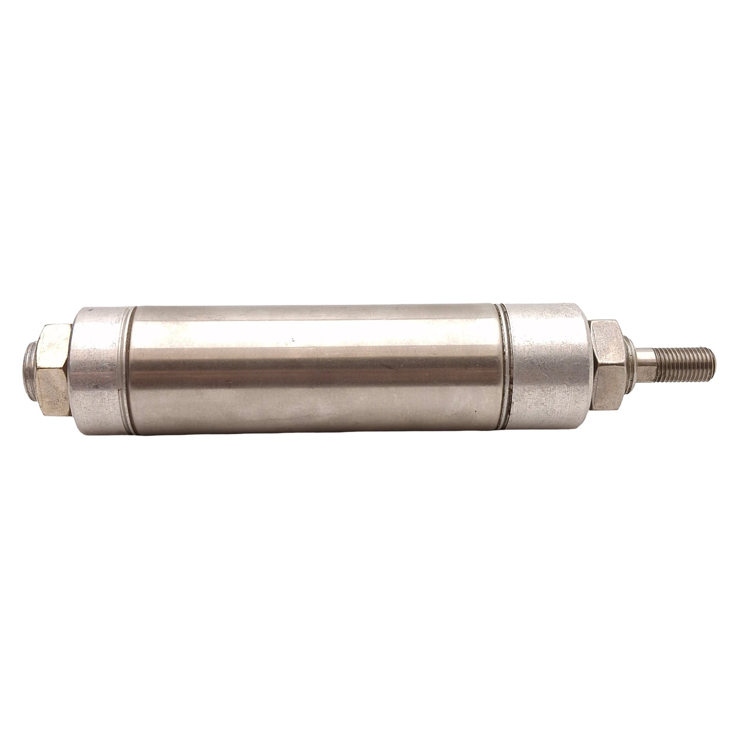 Used Bimba 173-DX Stainless Steel Cylinder, ø1-1/2in Bore, 3in Stroke, 250psi, 1/8NPT