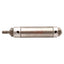 Used Bimba 173-DX Stainless Steel Cylinder, ø1-1/2in Bore, 3in Stroke, 250psi, 1/8NPT