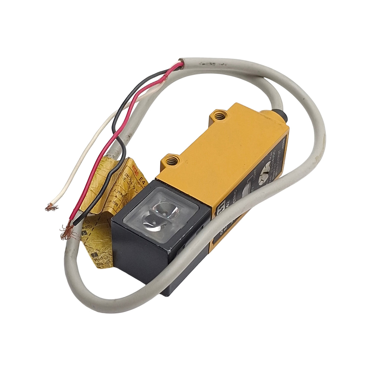 Used Omron E3S-VS1E42 Photoelectric Sensor Switch, Range: 12mm, Supply: 12-24VDC, NPN