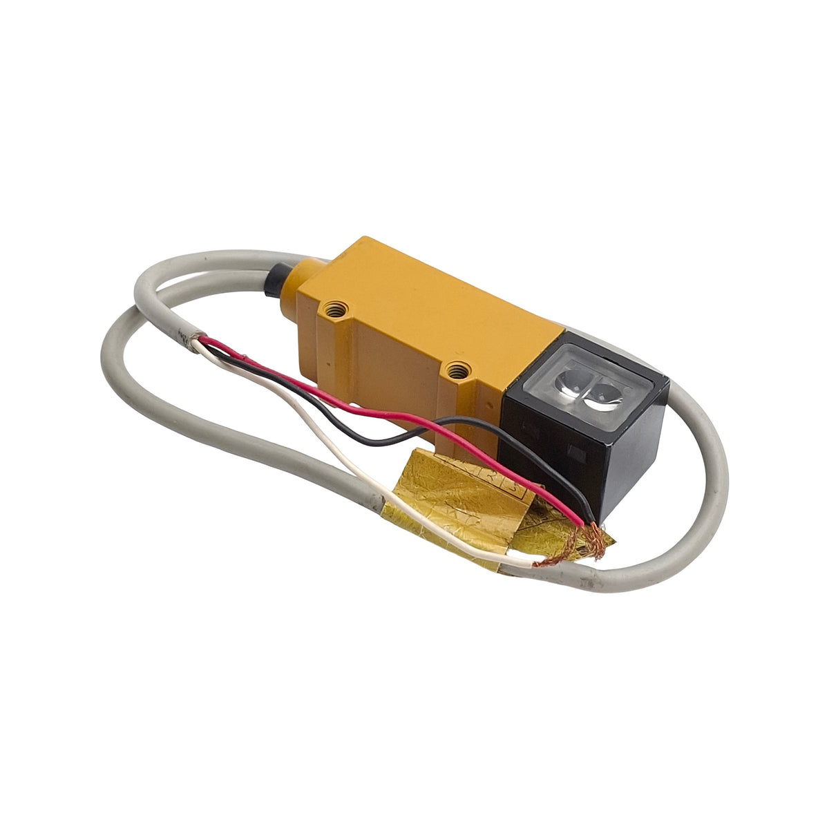 Used Omron E3S-VS1E42 Photoelectric Sensor Switch, Range: 12mm, Supply: 12-24VDC, NPN