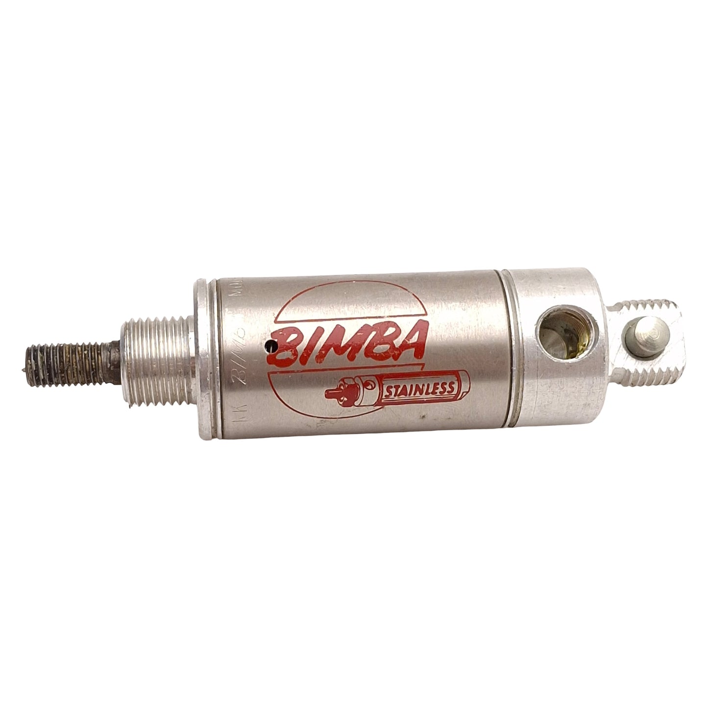 Used Bimba 090.5-P Single-Acting Cylinder, ø1-1/16in Bore, 0.5in Stroke, 1/8in NPT