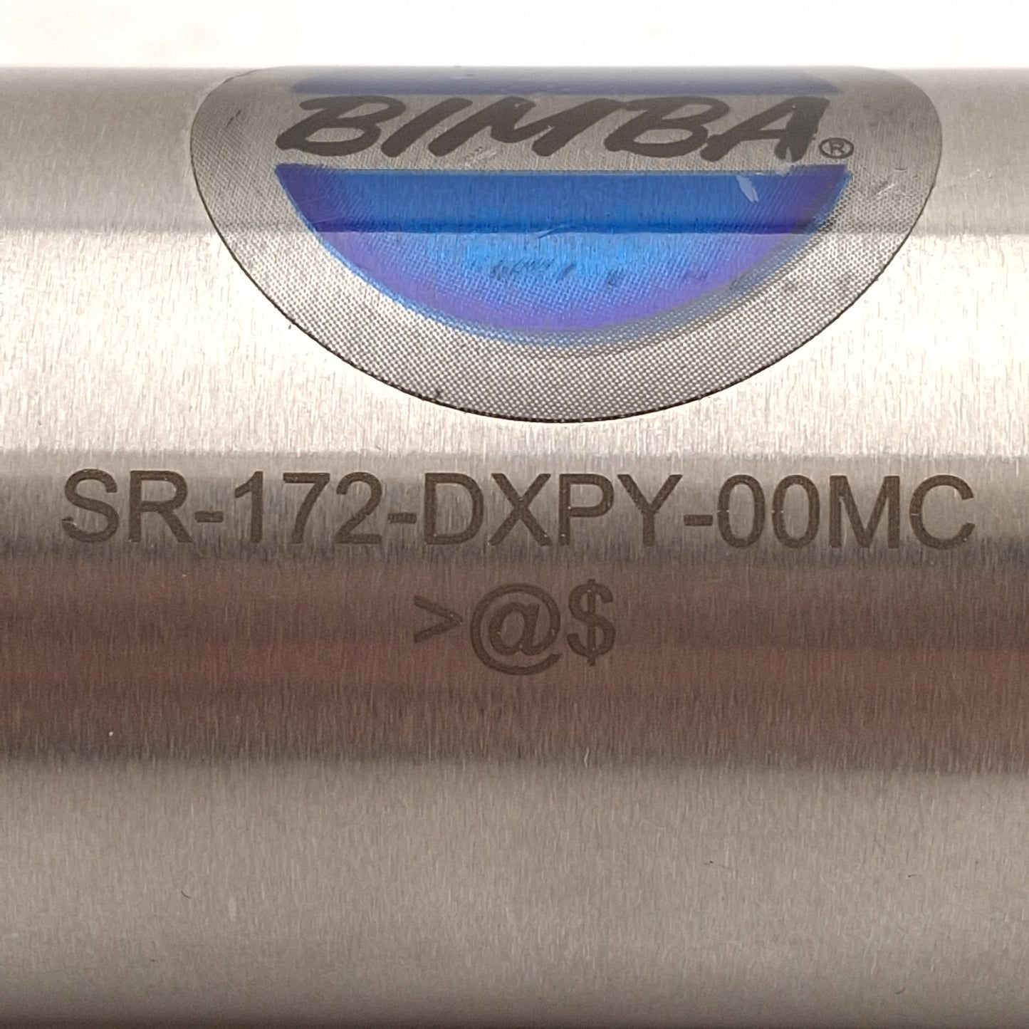 Used Bimba SR-172-DXPY-00MC Stainless Steel Cylinder ø1-1/2in Bore, 2in Stroke 1/8NPT