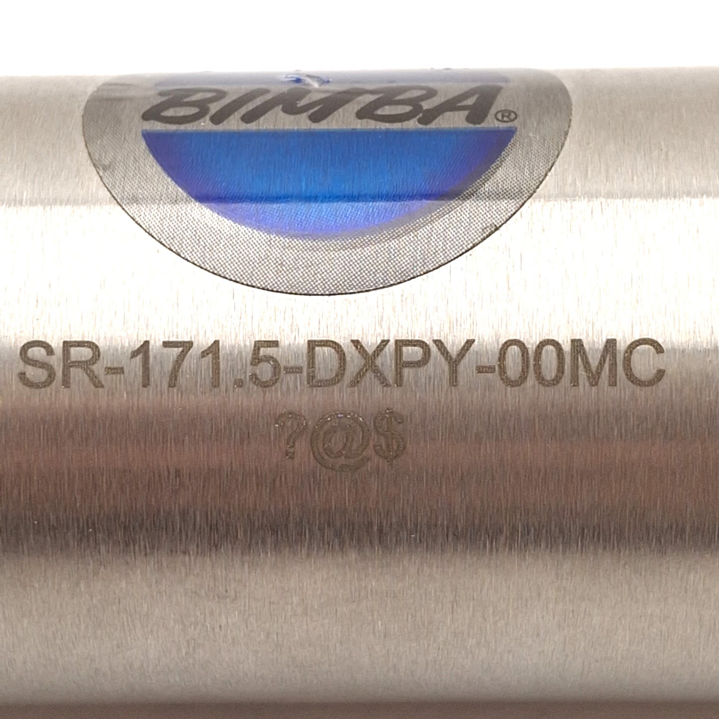 Used Bimba SR-171.5-DXPY-00MC Pneumatic Cylinder, ø1-1/2in Bore, 1.5in Stroke, 1/8NPT