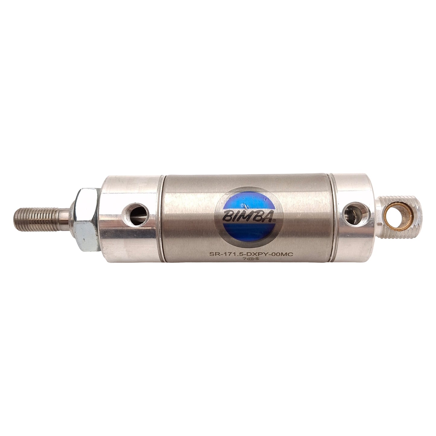 Used Bimba SR-171.5-DXPY-00MC Pneumatic Cylinder, ø1-1/2in Bore, 1.5in Stroke, 1/8NPT