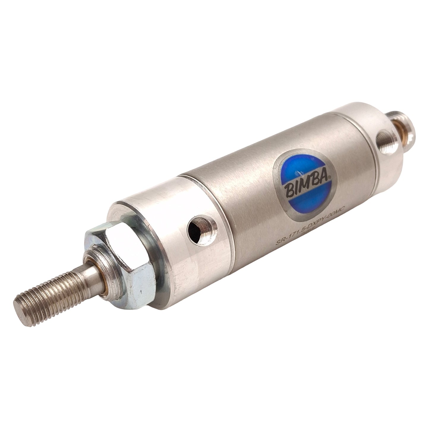 Used Bimba SR-171.5-DXPY-00MC Pneumatic Cylinder, ø1-1/2in Bore, 1.5in Stroke, 1/8NPT