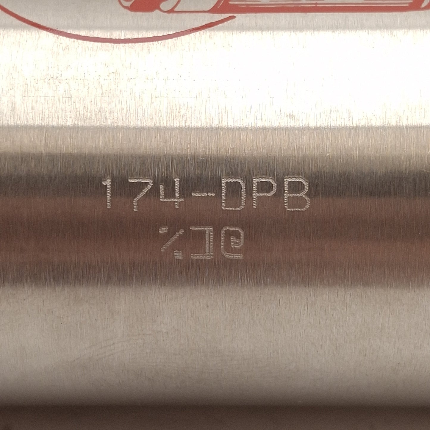 Used Bimba 174-DPB Stainless Steel Cylinder, ø1-1/2in Bore, 4in Stroke, 1/8in NPT