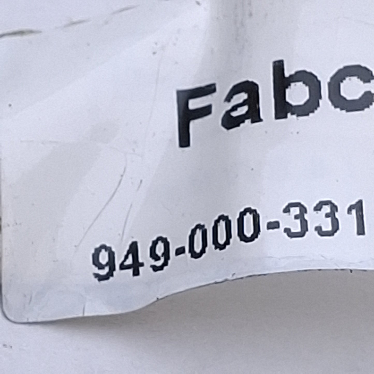 Used Fabco-Air 949-000-331 Cylinder Position Switch Sensor, 5-24VDC, PNP, 3-Pin M8