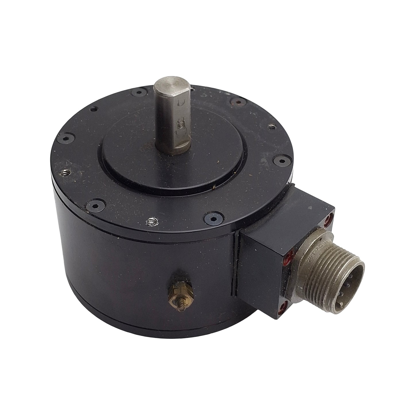 Used Dynapar 80D10 Incremental Encoder, 10CPR, 4.5 to 15VDC, 1/2in Shaft