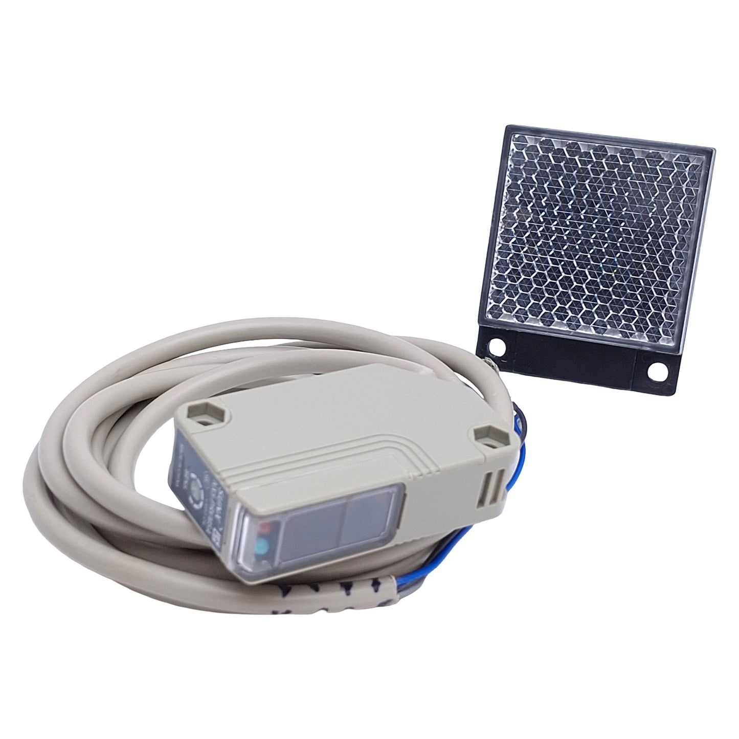 Used SunX Panasonic NX5-PRVM5A Photoelectric Sensor SPDT, 240VACDC, 0.1-5m Range, 6ft