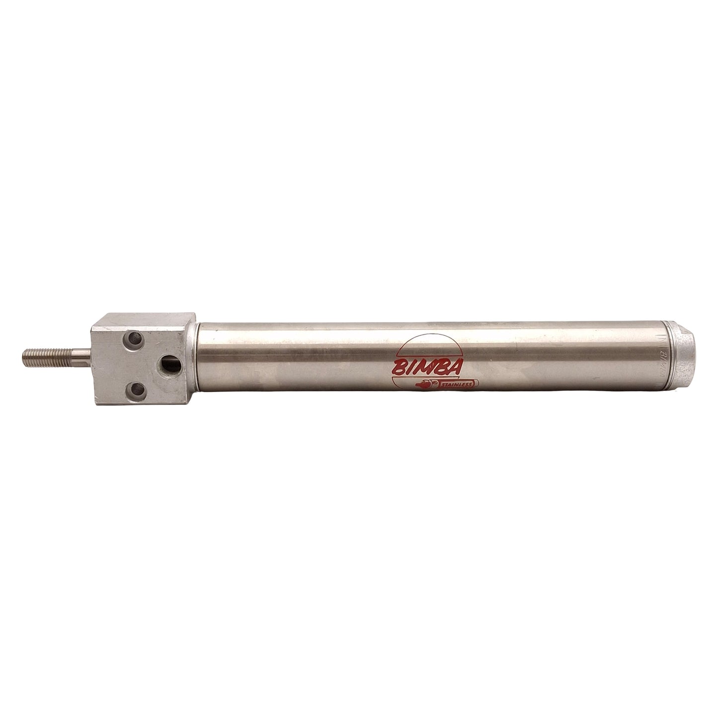 Used Bimba BF-096-D Stainless Steel Cylinder, ø1-1/16in Bore, 6in Stroke, 1/8in NPT