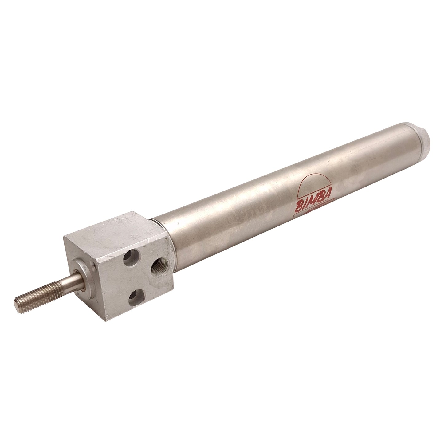Used Bimba BF-096-D Stainless Steel Cylinder, ø1-1/16in Bore, 6in Stroke, 1/8in NPT