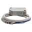 Used SunX Panasonic NX5-PRVM5A Photoelectric Sensor SPDT, 240VACDC, 0.1-5m Range, 2ft