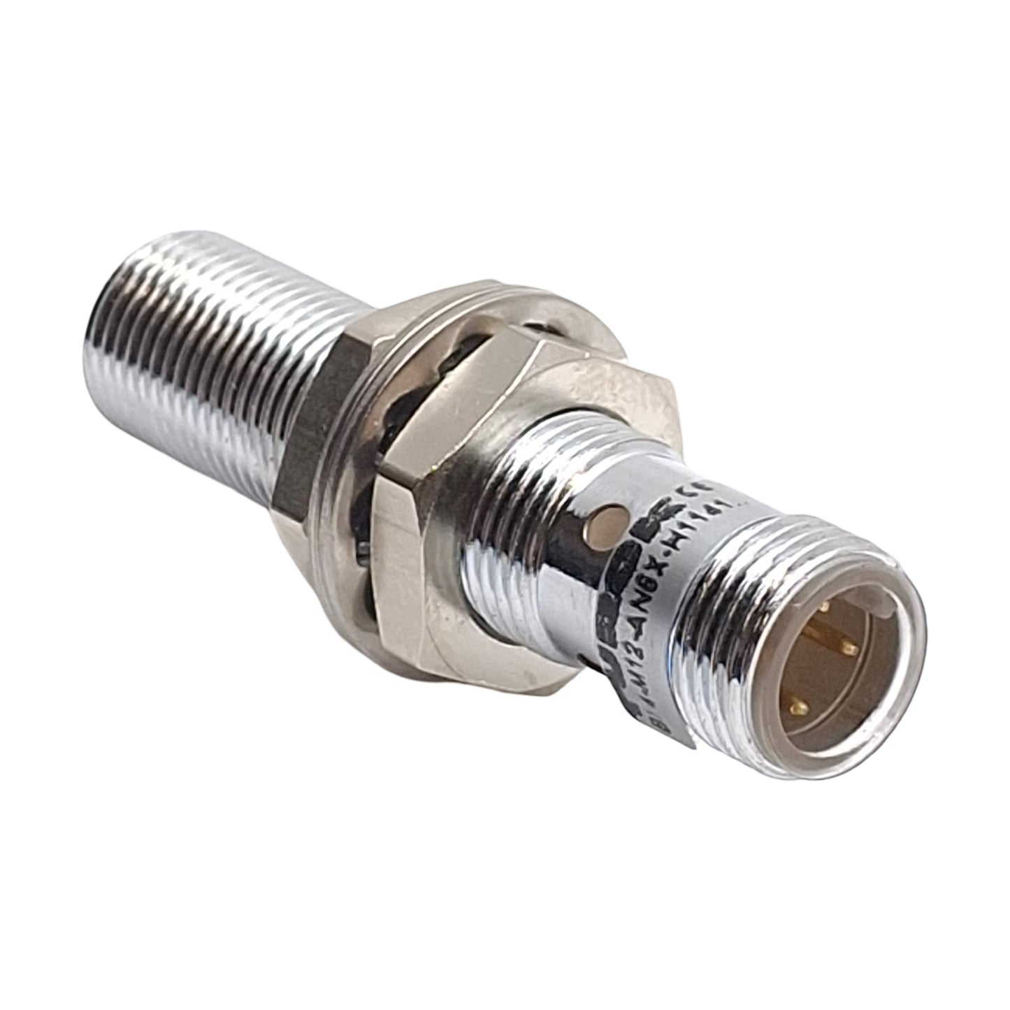 New – Open box Turck Bi4-M12-AN6X-H1141 Proximity Sensor, 4mm SN, 10-30VDC, NPN NO, M12 4-Pin