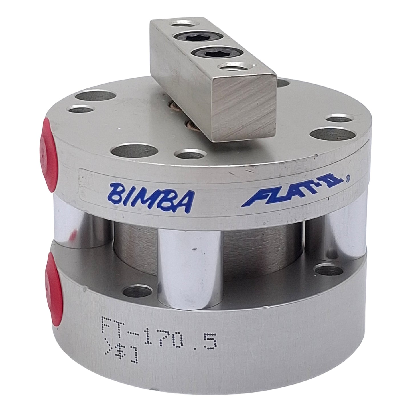 New Bimba FT-170.5 FLAT-II Pneumatic Cylinder ø1-1/2in Bore, 1/2in Stroke, 1/8in NPT