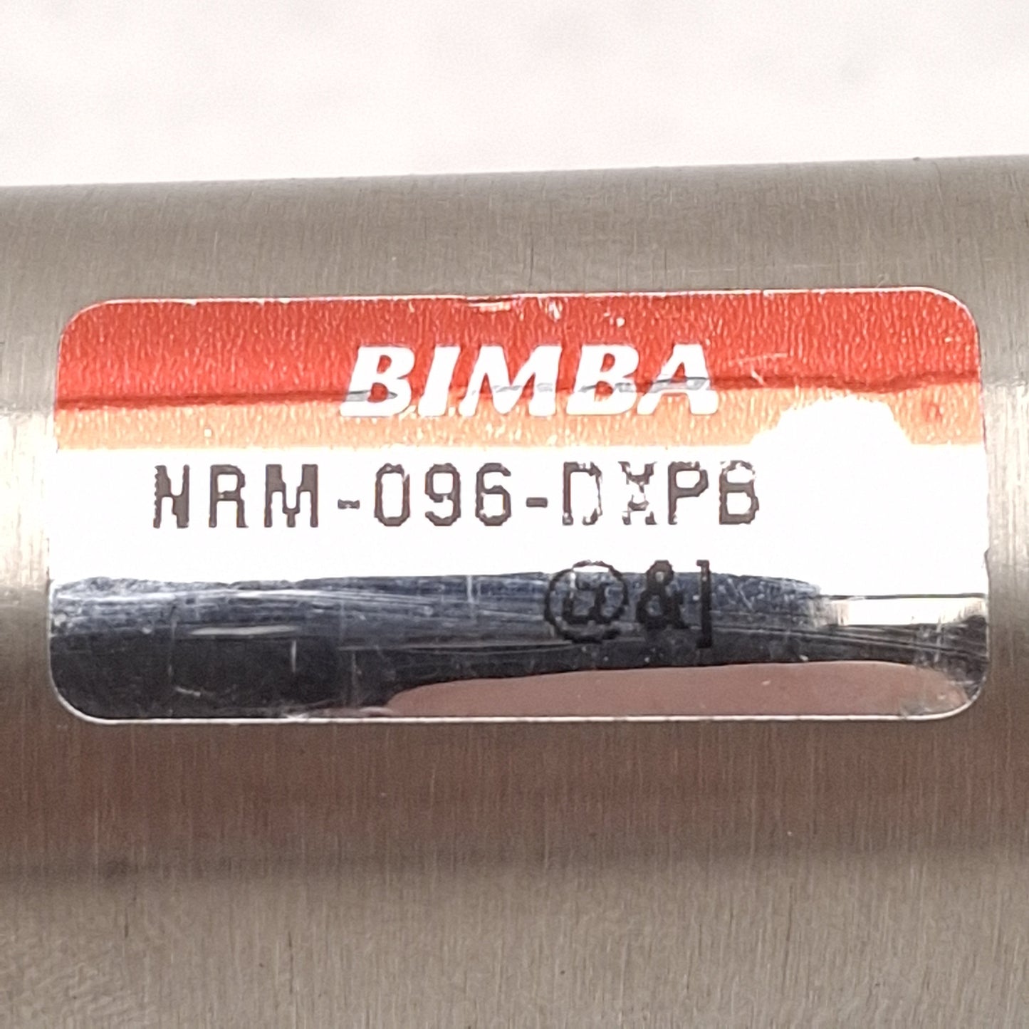 Used Bimba NRM-096-DXPB Non-Rotating Cylinder, ø1-1/16in Bore, 6in Stroke, 1/8in NPT