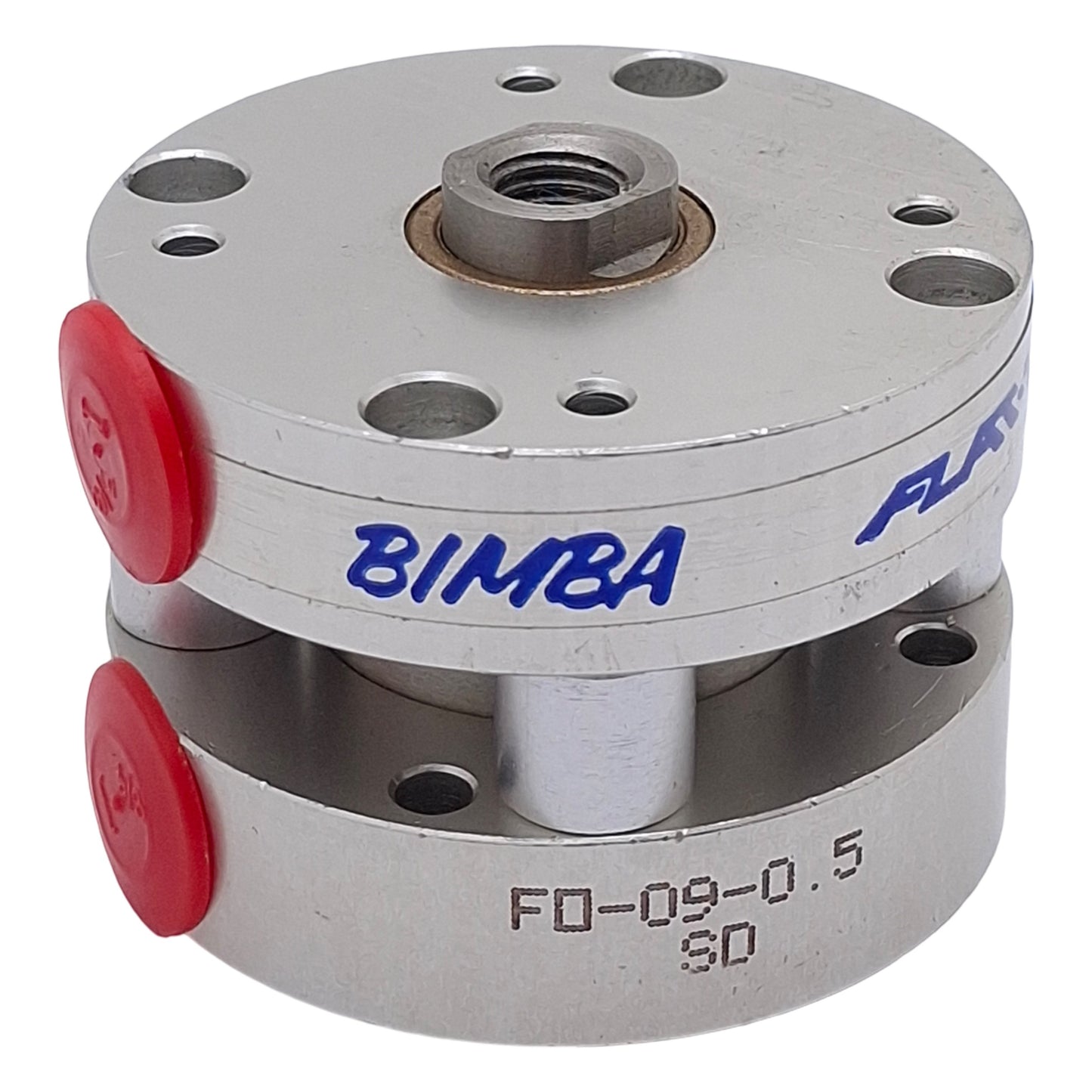 New Bimba FO-09-0.5 Flat-1 Pneumatic Cylinder, ø1-1/16in Bore, 1/2in Stroke, 1/8NPT