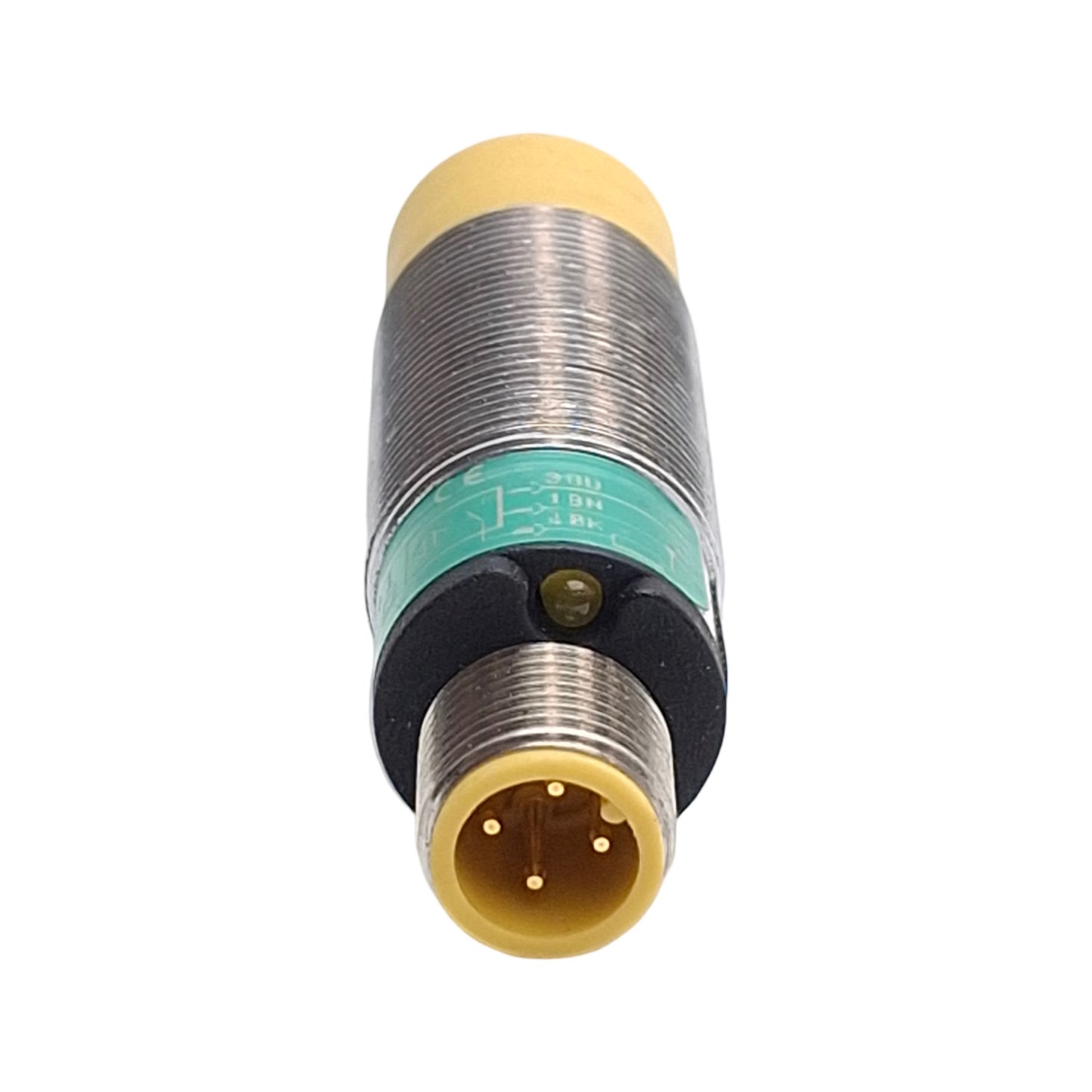 Used Turck Ni12U-M18-AN4X-H1141 Proximity Sensor 12mm SN, 10-30VDC, PNP NO, M18 4-Pin