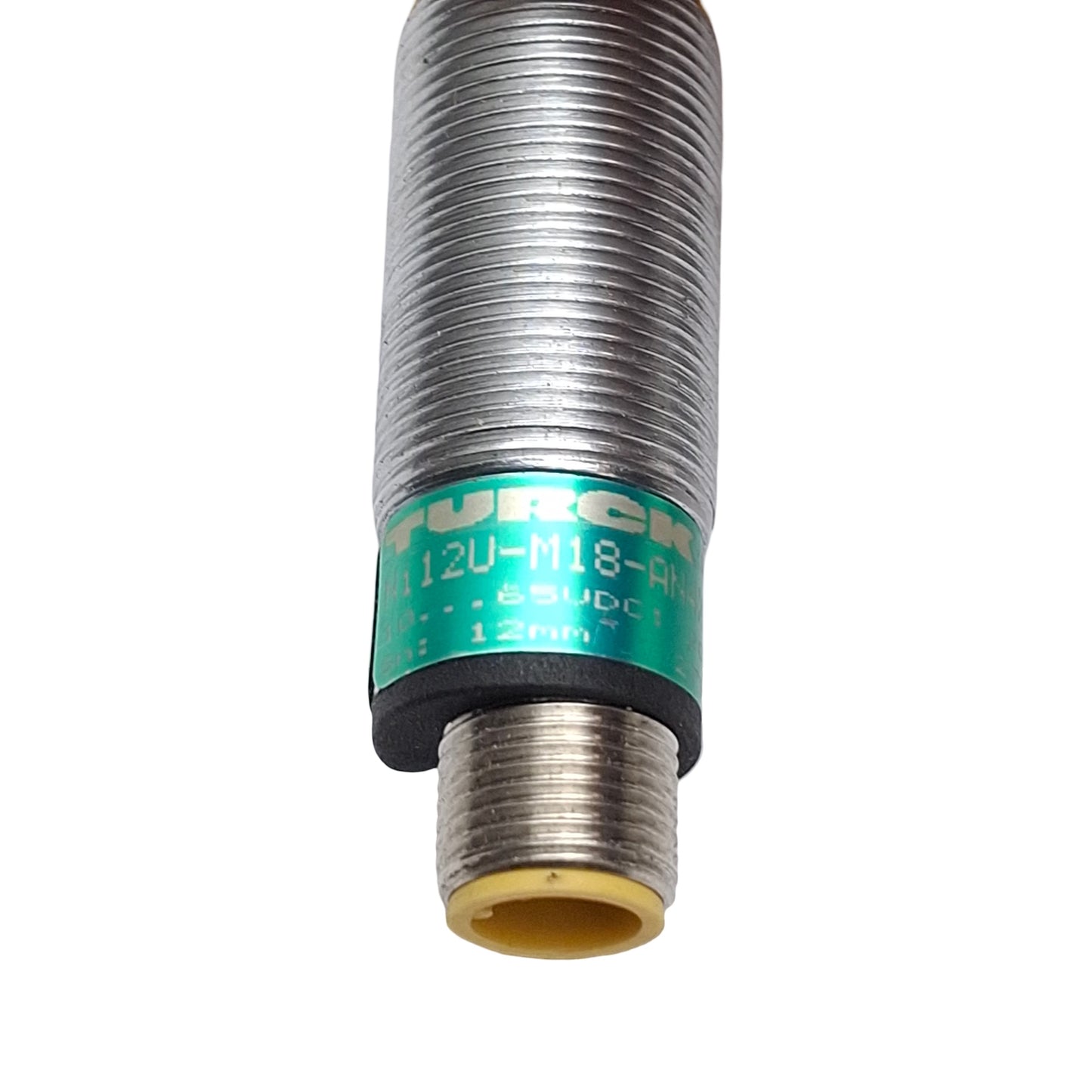 Used Turck Ni12U-M18-AN4X-H1141 Proximity Sensor 12mm SN, 10-30VDC, PNP NO, M18 4-Pin
