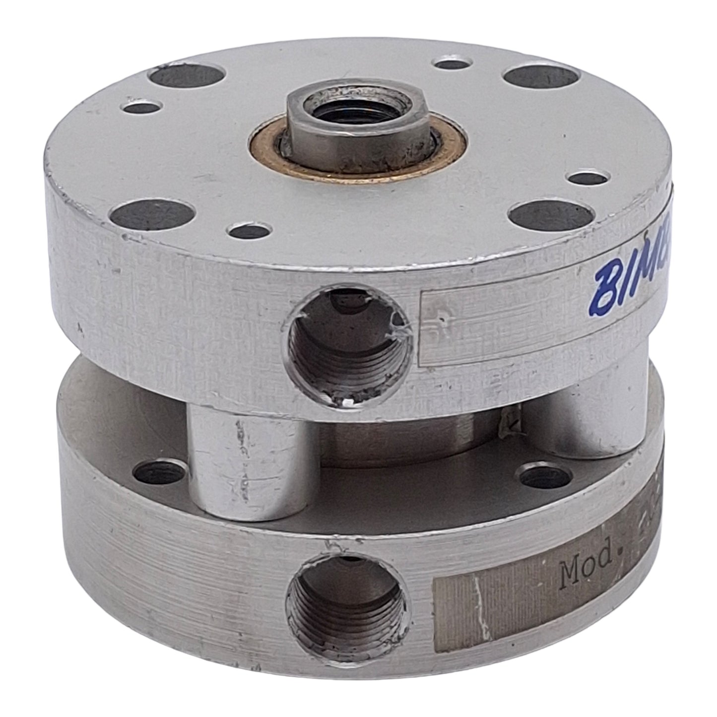 Used Bimba FO-09-0.5 Flat-1 Pneumatic Cylinder, ø1-1/16in Bore, 1/2in Stroke, 1/8 NPT