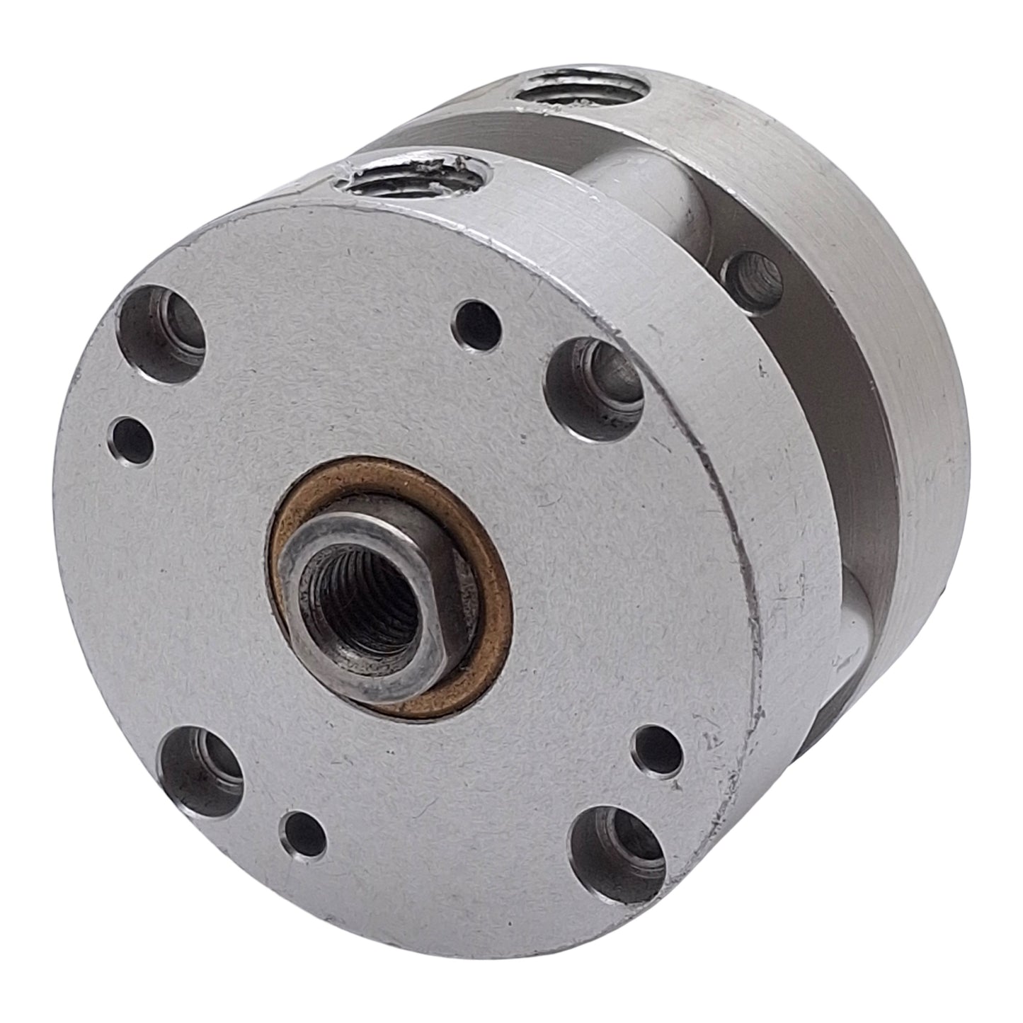 Used Bimba FO-09-0.5 Flat-1 Pneumatic Cylinder, ø1-1/16in Bore, 1/2in Stroke, 1/8 NPT