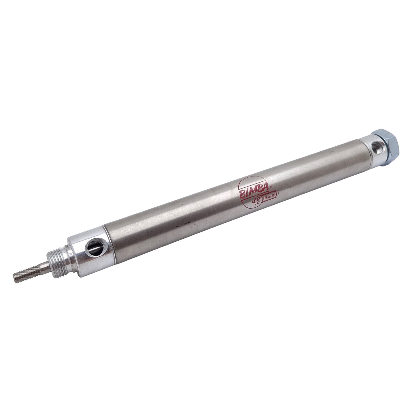 Used Bimba 066-DXP Pneumatic Cylinder, ø7/8in Bore, 6in Stroke, 1/8in NPT, 250psi