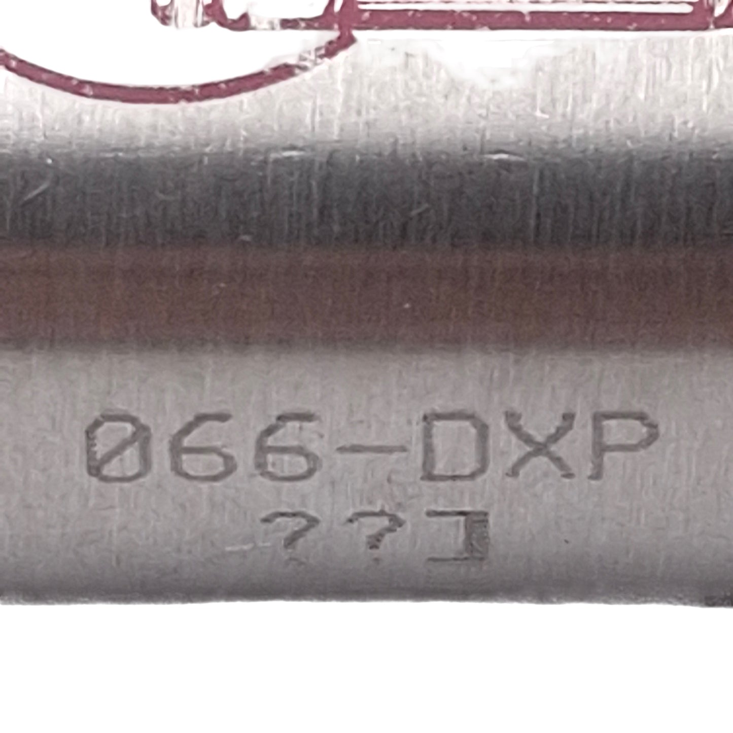 Used Bimba 066-DXP Pneumatic Cylinder, ø7/8in Bore, 6in Stroke, 1/8in NPT, 250psi